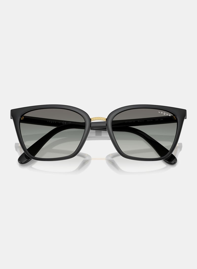 Vogue Full Rim Cat Eye Sunglasses 0VO5597SI - Image 5